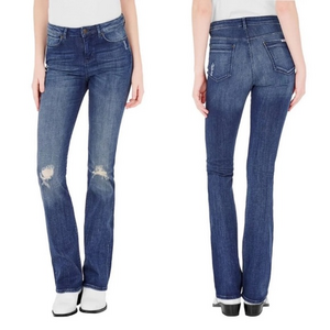 NWT Sass & Bide Blue Wash Colour Craft Mojo High Rise Flare Jeans